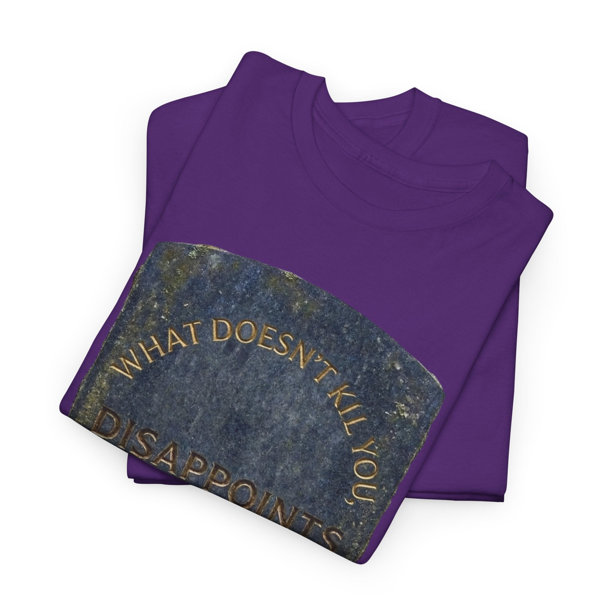 T-Shirt — Tombstone Graphic Tee — Dark Humour Casual Top