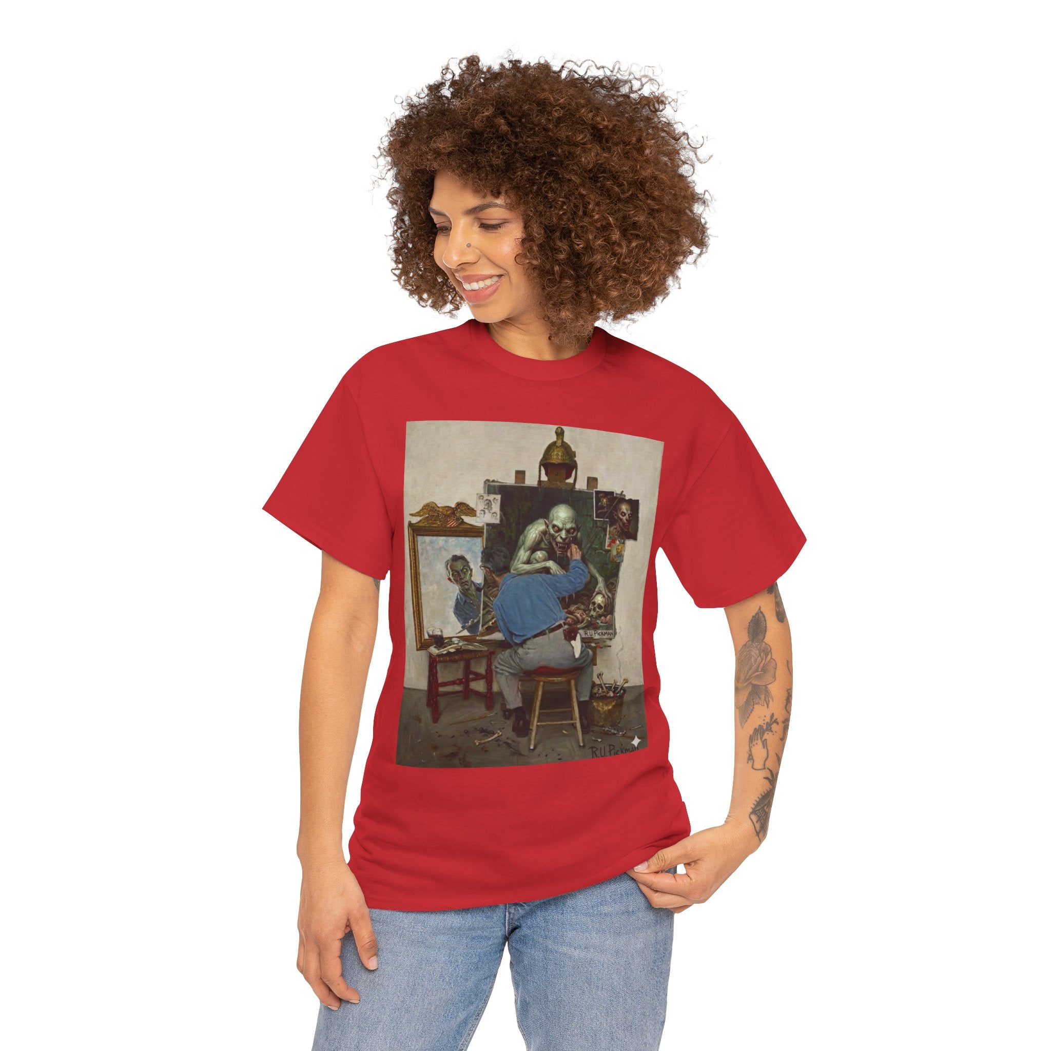 Richard Upton Pickman— Self Portrait Illustration Graphic T-Shirt