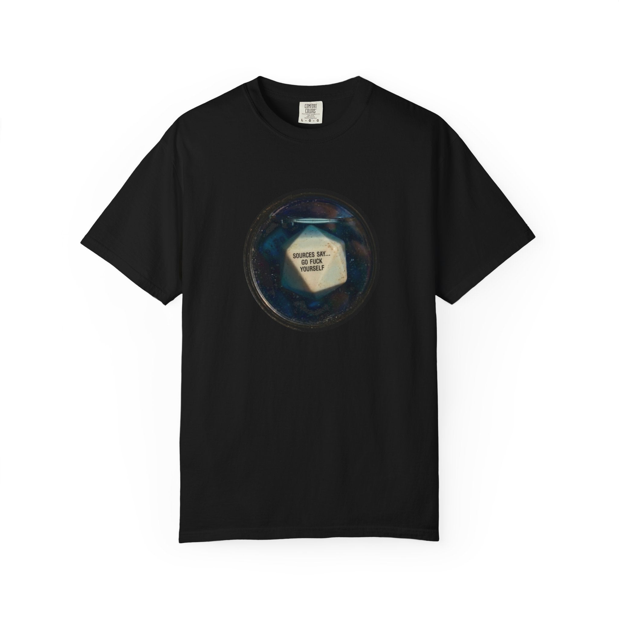 T-Shirt • Retro 'Answer Me' Graphic Tee — Vintage Mystical Vibe
