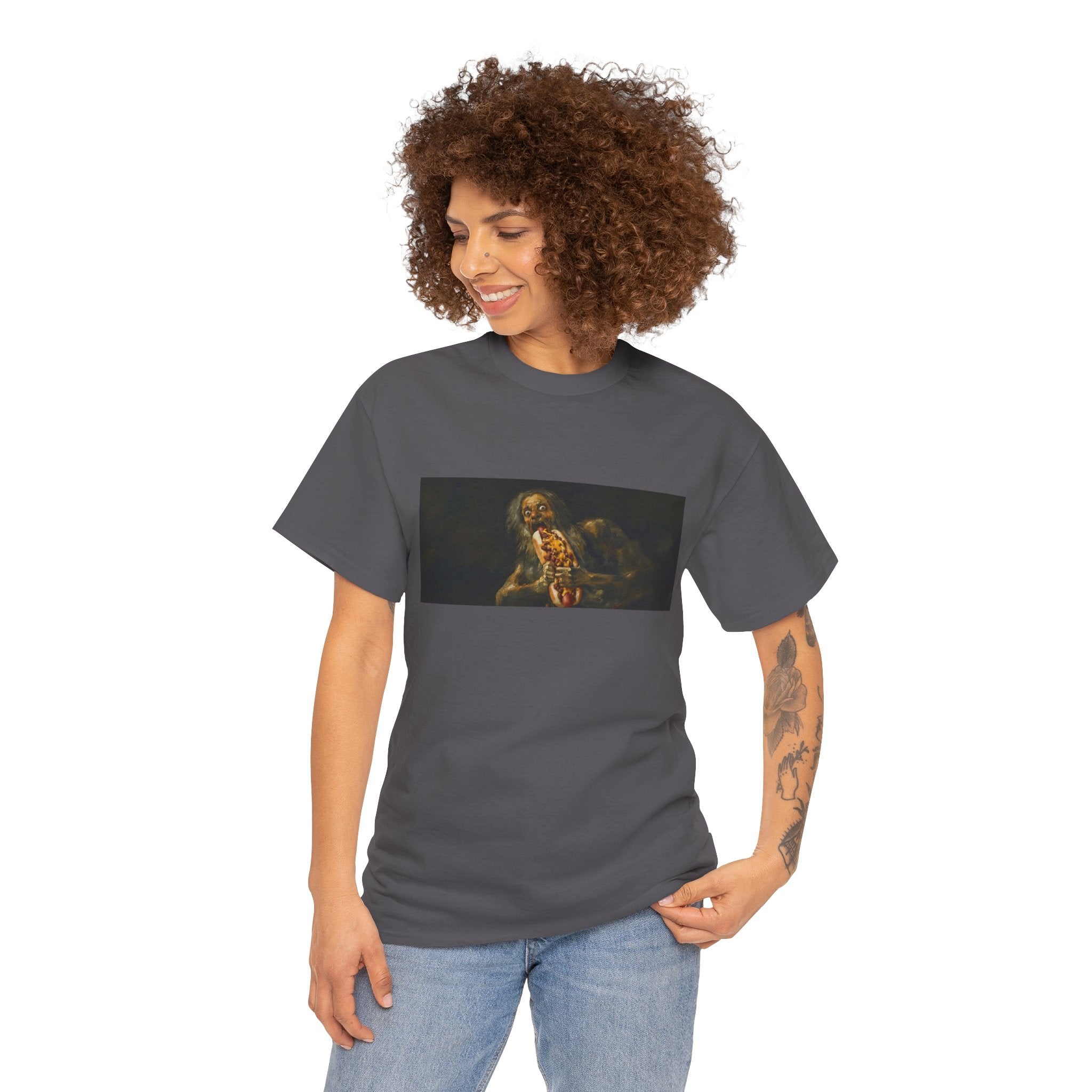 TShirt-Saturn Devouring a Chili Dog