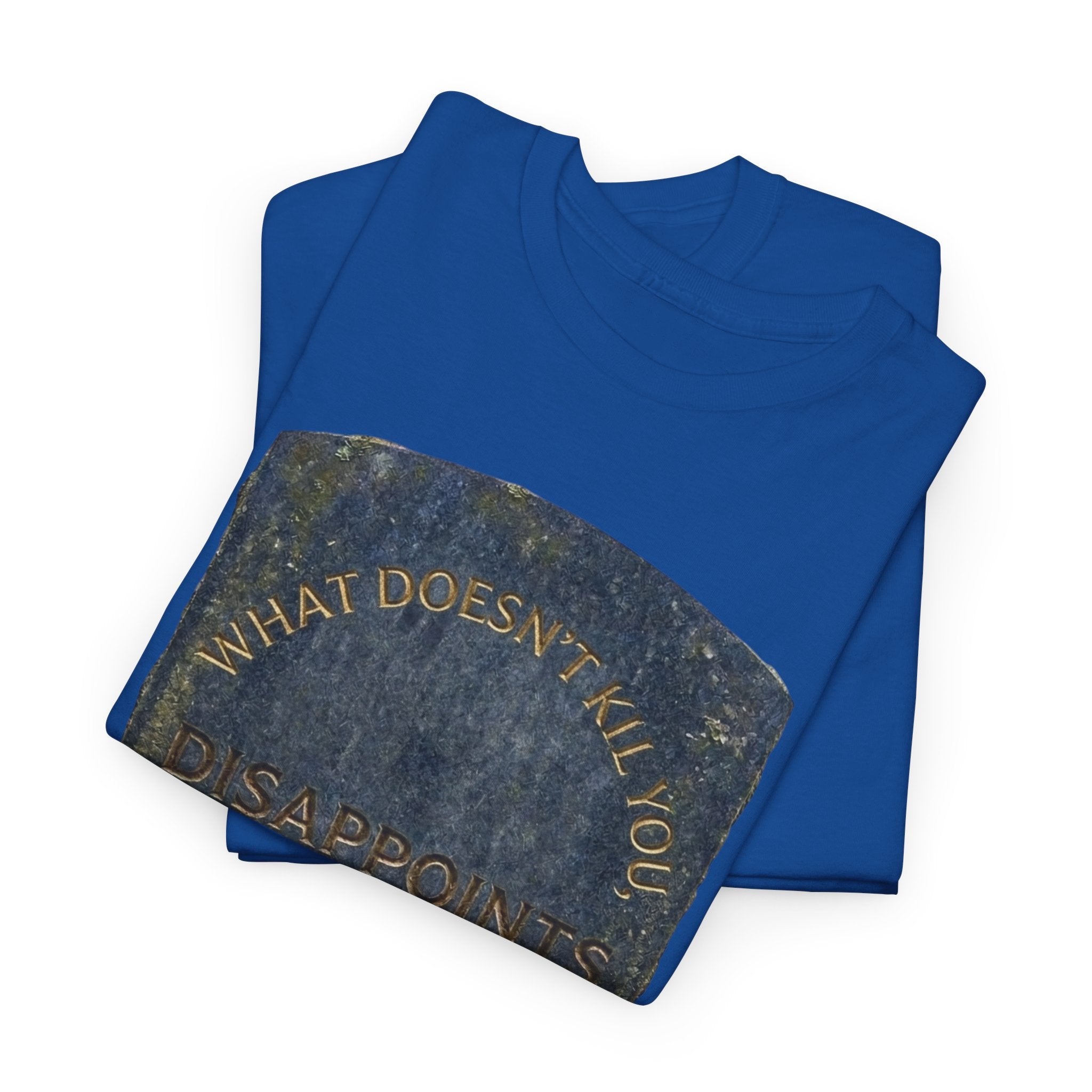 T-Shirt — Tombstone Graphic Tee — Dark Humour Casual Top
