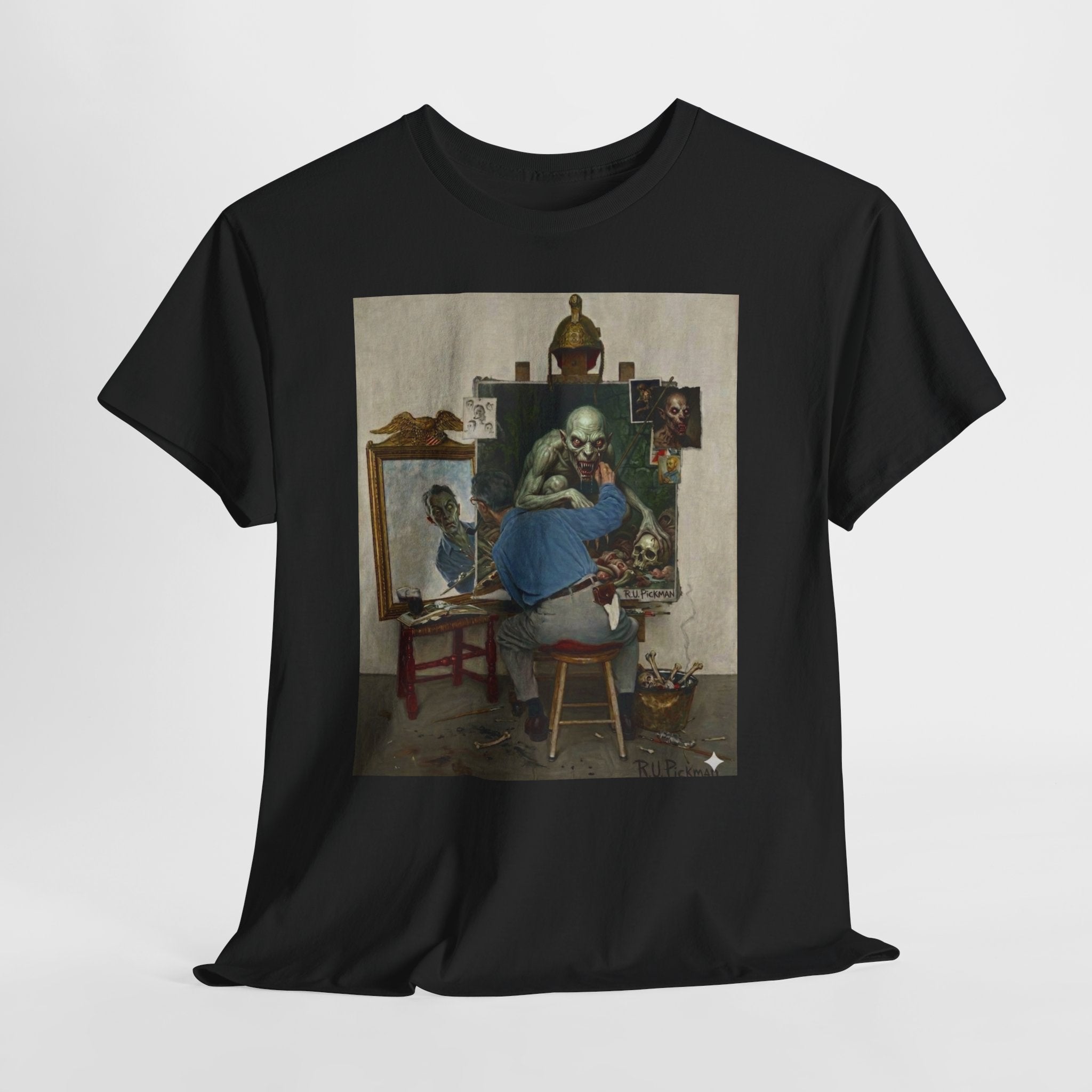 Richard Upton Pickman— Self Portrait Illustration Graphic T-Shirt
