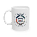 Retro Camper Ceramic Coffee Mug — Vintage Outdoor Graphic Cup (11oz)