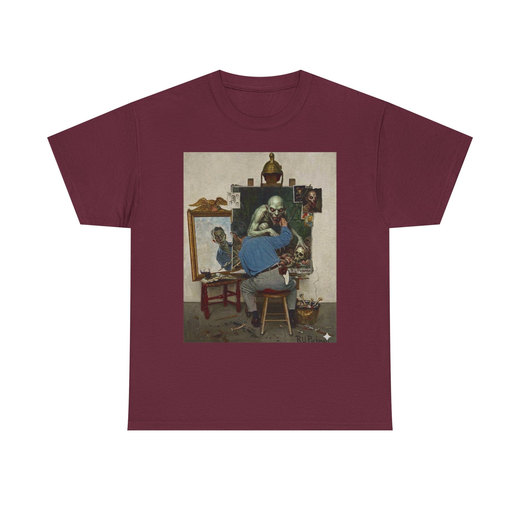 Richard Upton Pickman— Self Portrait Illustration Graphic T-Shirt