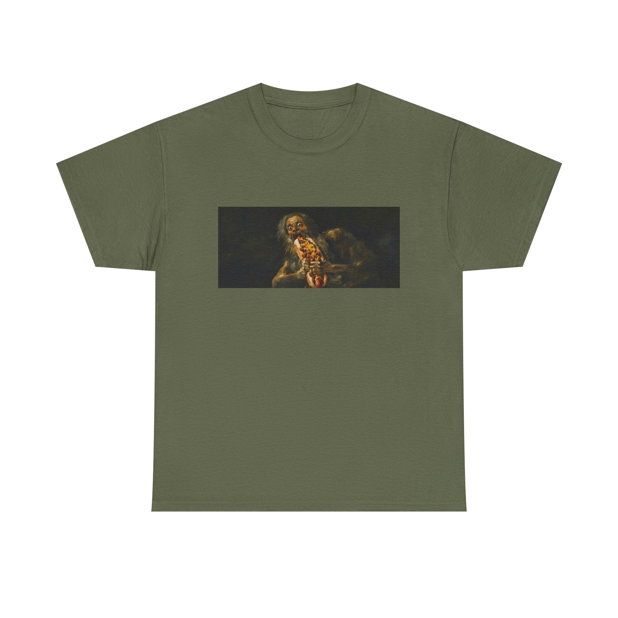 TShirt-Saturn Devouring a Chili Dog