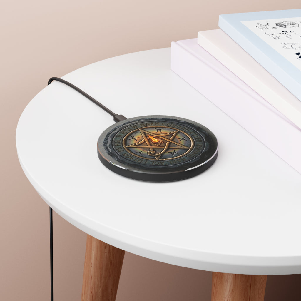 Elder Sign Wireless Charger — Mystical Phone Charging Pad