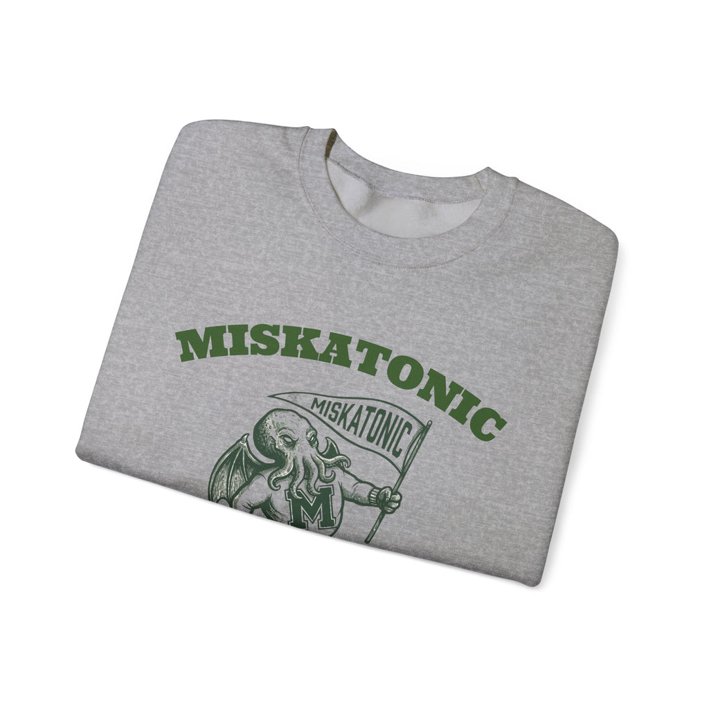 Miskatonic University Crewneck Sweatshirt — Vintage Collegiate Lovecraft