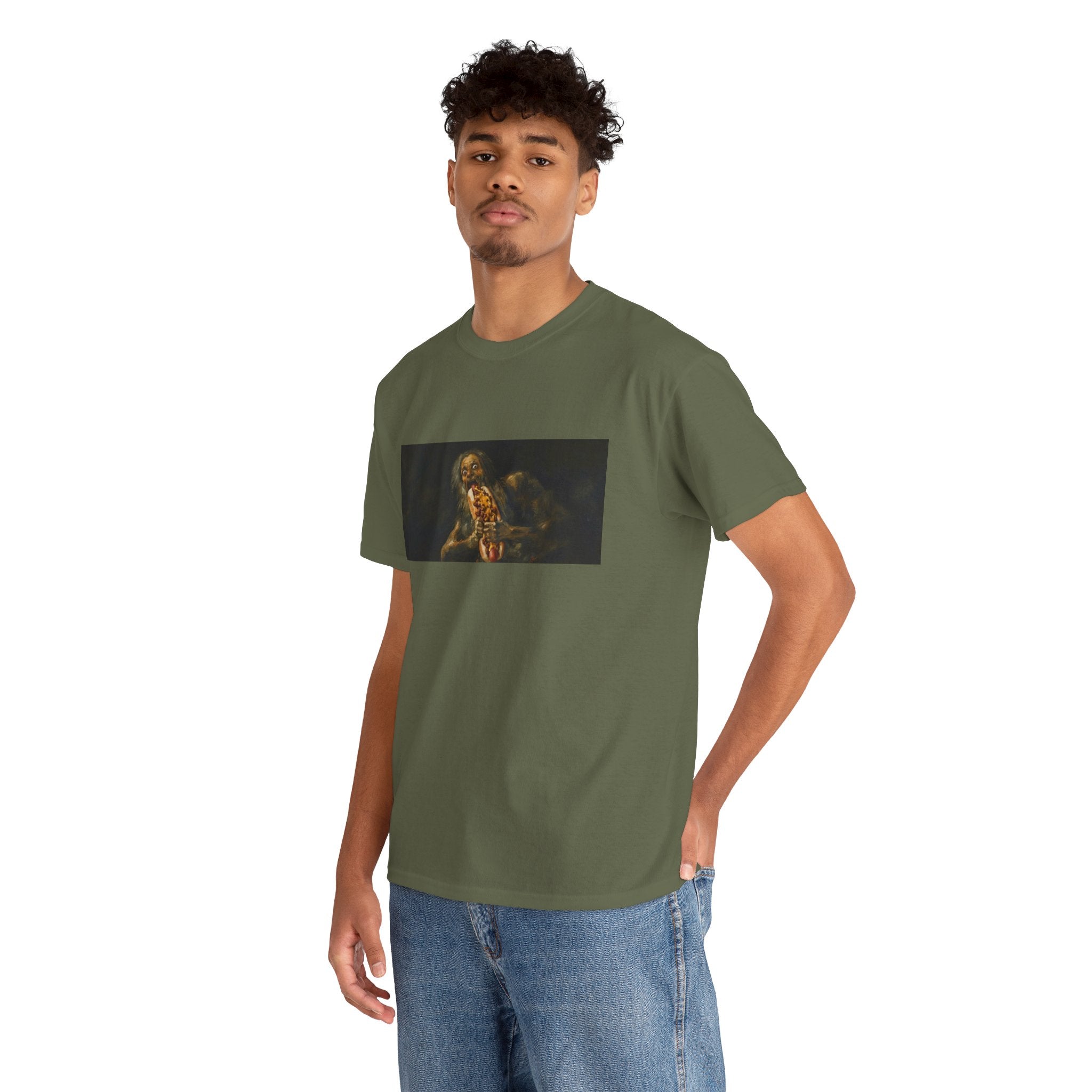 TShirt-Saturn Devouring a Chili Dog