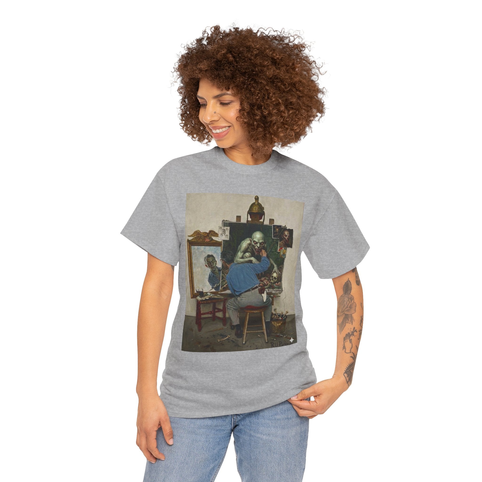 Richard Upton Pickman— Self Portrait Illustration Graphic T-Shirt
