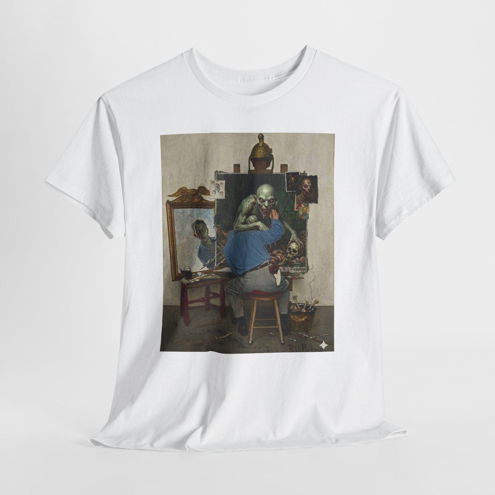Richard Upton Pickman— Self Portrait Illustration Graphic T-Shirt