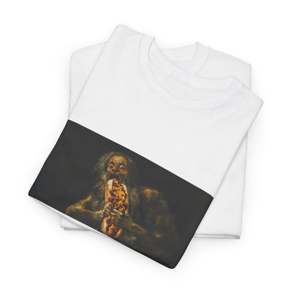 TShirt-Saturn Devouring a Chili Dog