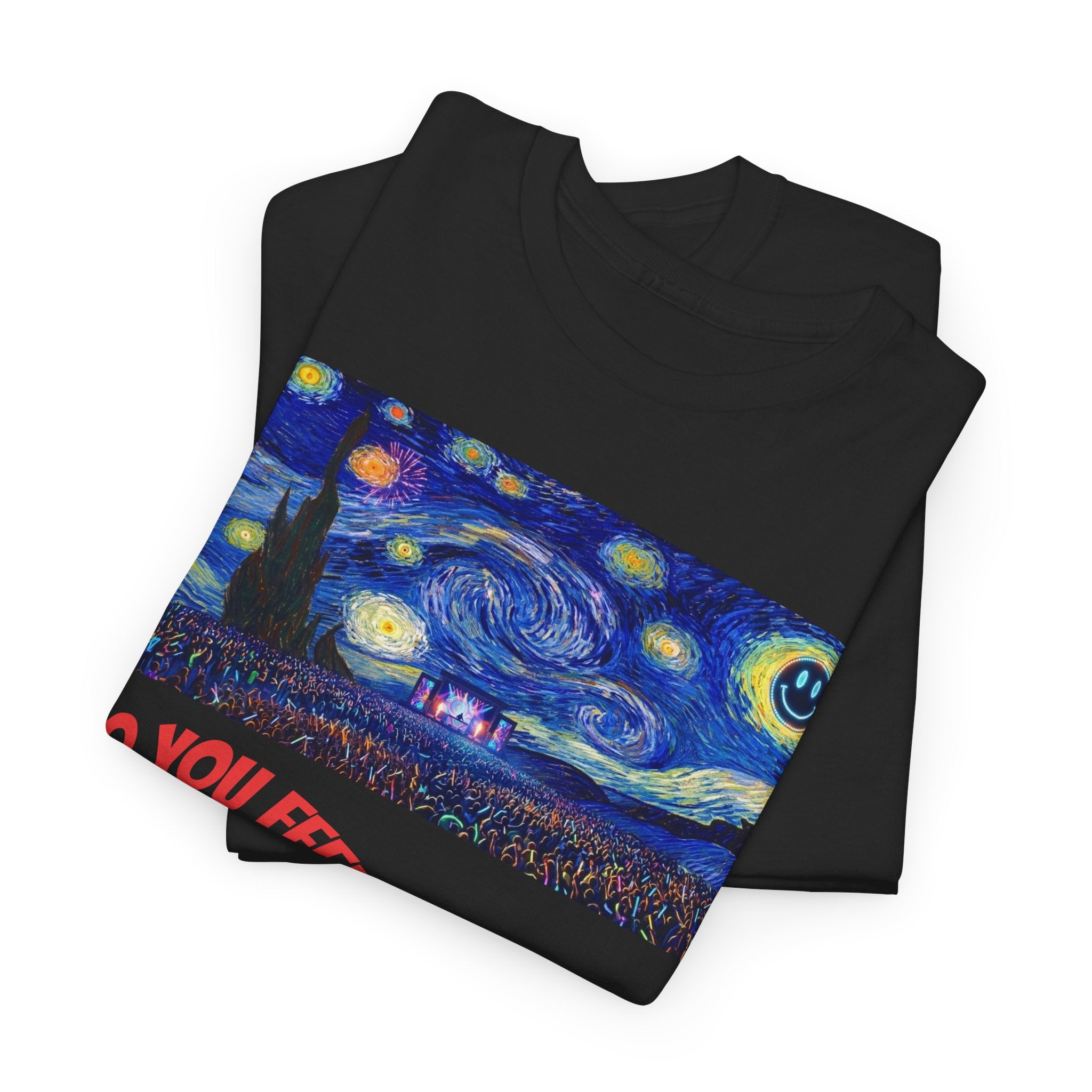 Starry Night Remix (These Edibles Ain't Sh....) — Van Gogh Inspired Night Sky Tee